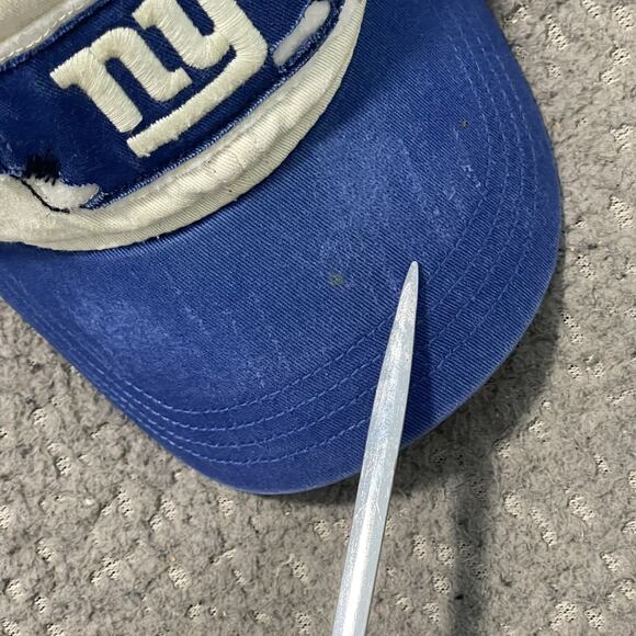 New York Giants Hat Men M/L Blue Embroidered Logo NFL Vintage Old Orchard Reebok - Picture 5 of 16